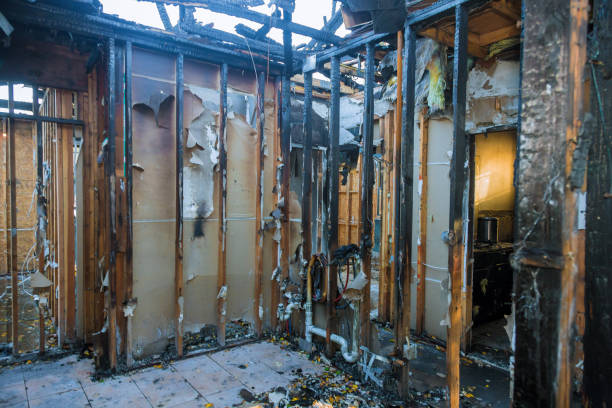 Professional Fire Damage Removal technician working in Mountain City, TN